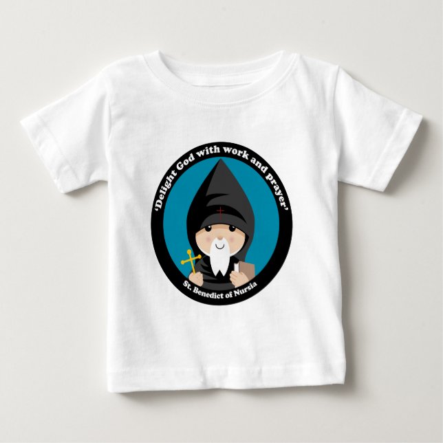 Camiseta Para Bebê Rua Bento da Nursia (Frente)