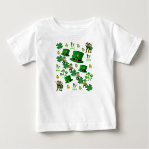 Camiseta Para Bebê Rua de camisetas, dia de Patrick
