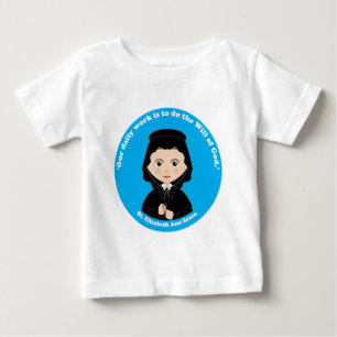 Camiseta Para Bebê Rua Elizabeth Ann Seton