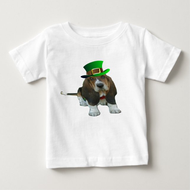 Camiseta Para Bebê Rua Feliz de Hound Hound de Camiseta, do Patrick (Frente)