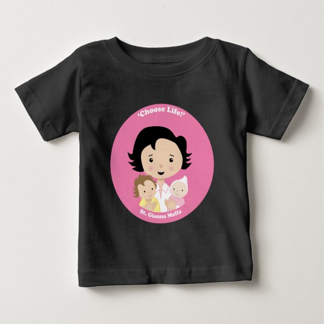 Camiseta Para Bebê Rua Gianna Molla (Frente)