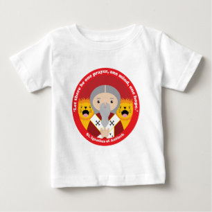 Camiseta Para Bebê Rua. Ignatius de Antioch