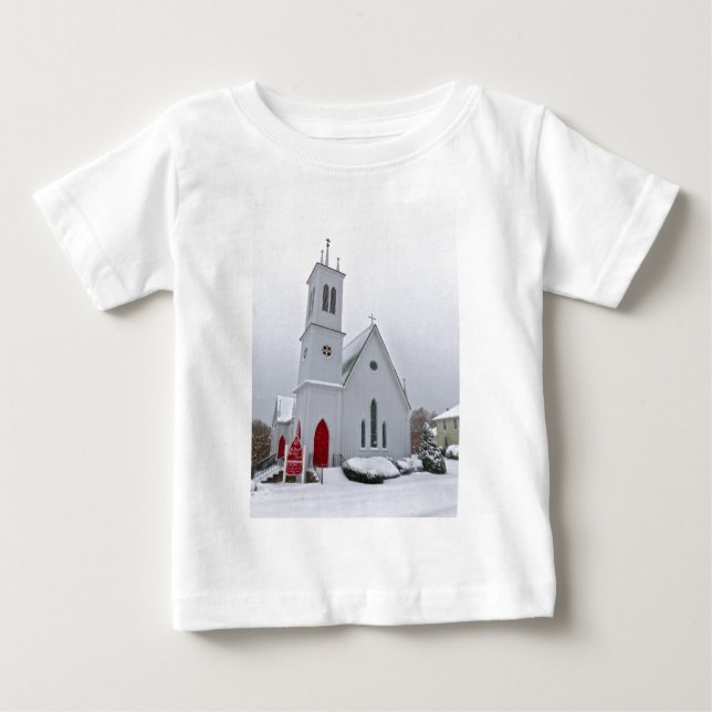 Camiseta Para Bebê Rua, Igreja Episcopal de Paul (Frente)