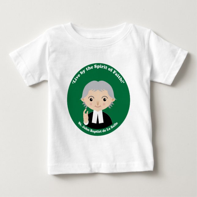Camiseta Para Bebê Rua John Baptist de La Salle (Frente)