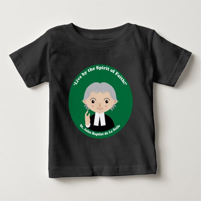 Camiseta Para Bebê Rua John Baptist de La Salle (Frente)