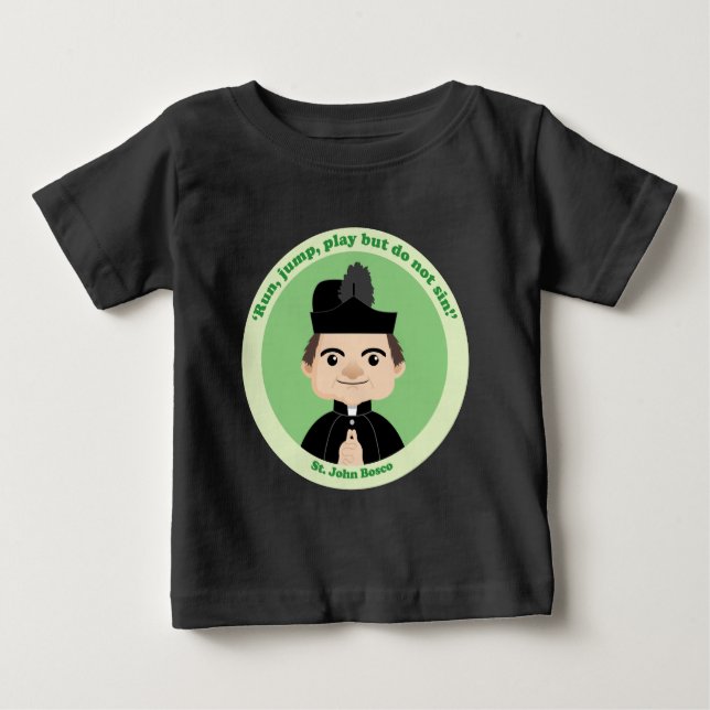Camiseta Para Bebê Rua John Bosco (Frente)