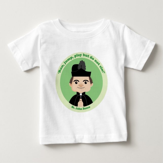Camiseta Para Bebê Rua John Bosco (Frente)