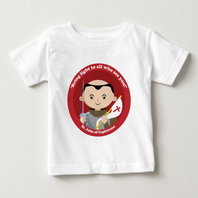 Camiseta Para Bebê Rua John Capistrano (Frente)
