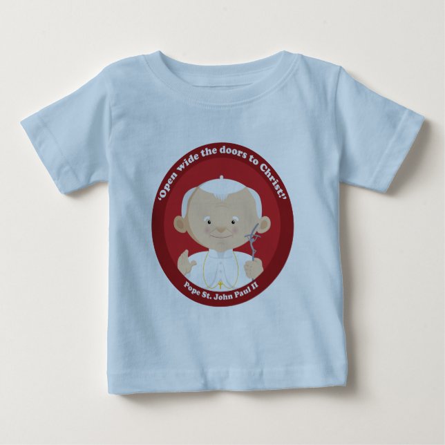 Camiseta Para Bebê Rua John Paul II (Frente)