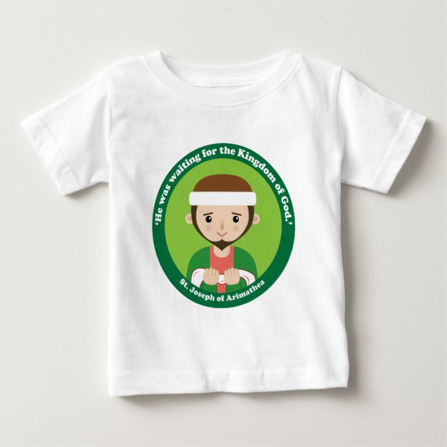 Camiseta Para Bebê Rua. José de Arimathea (Frente)