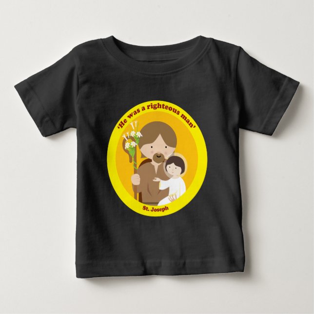 Camiseta Para Bebê Rua, Joseph (Frente)