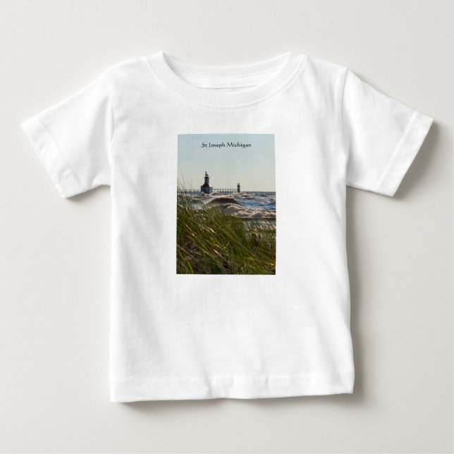Camiseta Para Bebê Rua Joseph Por Trás De Aveia (Frente)