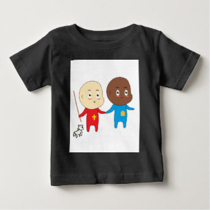 Camiseta Para Bebê Rua jovem. Nick Rua. Nicholas Sinterklaas Cute Kid