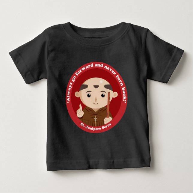 Camiseta Para Bebê Rua Junipero Serra (Frente)