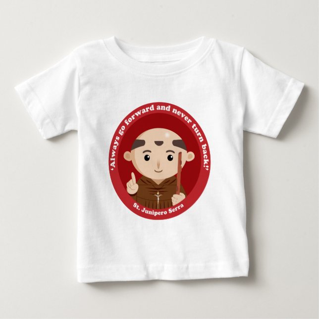Camiseta Para Bebê Rua Junipero Serra (Frente)