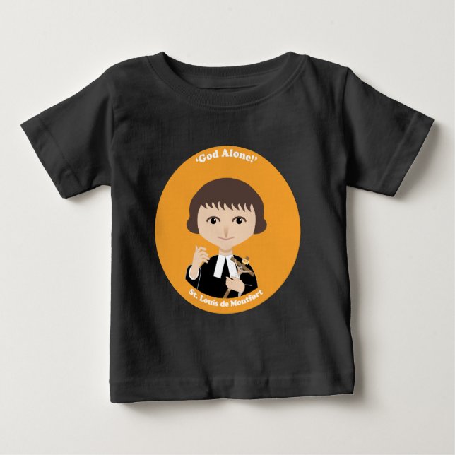 Camiseta Para Bebê Rua Louis de Montfort (Frente)