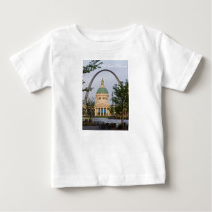 Camiseta Para Bebê Rua Louis History