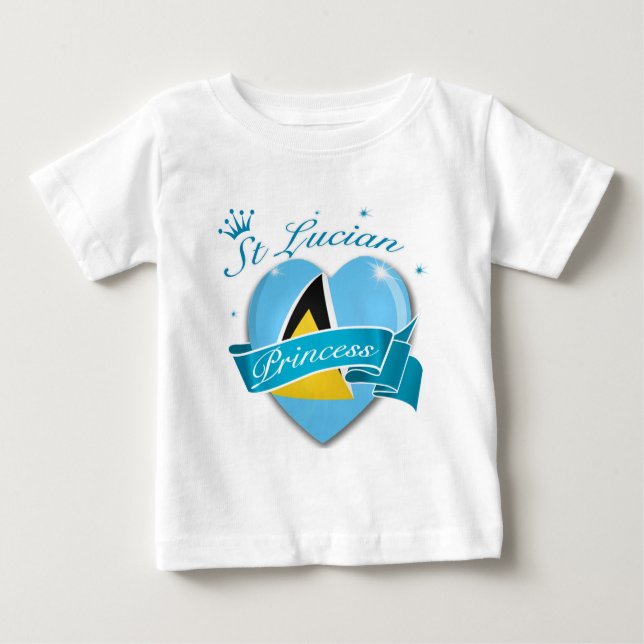 Camiseta Para Bebê Rua Lucian Princess (Frente)