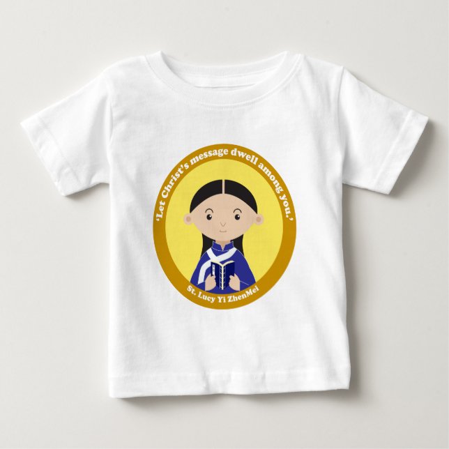 Camiseta Para Bebê Rua. Lucy Yi ZhenMei (Frente)