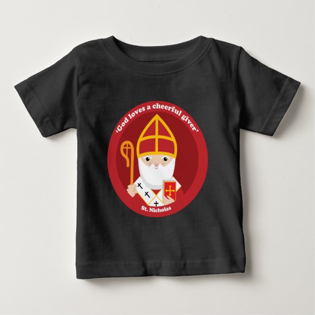 Camiseta Para Bebê Rua, Nicholas. (Frente)