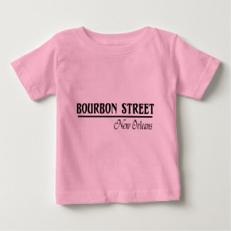 Camiseta Para Bebê Rua Nova Orleães de Bourbon