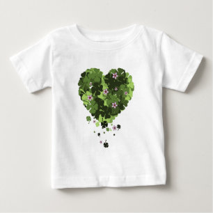 Camiseta Para Bebê Rua, o Coração de Pele do Patrick