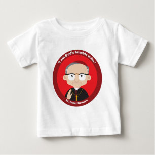 Camiseta Para Bebê Rua, Oscar Romero