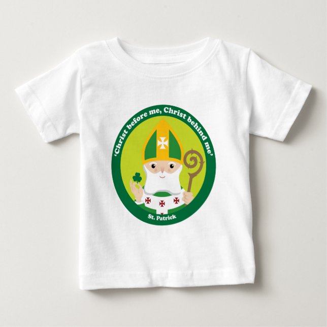 Camiseta Para Bebê Rua, Patrick. (Frente)