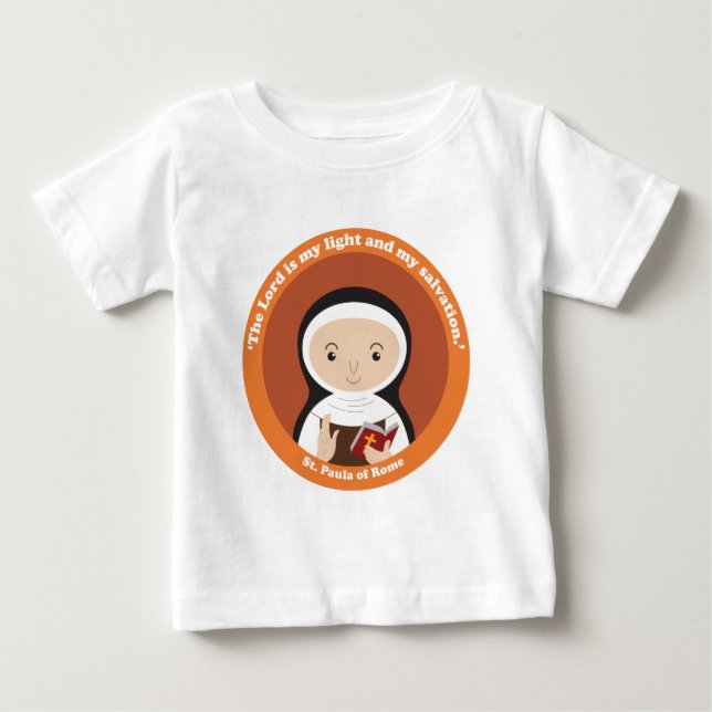 Camiseta Para Bebê Rua. Paula de Roma (Frente)