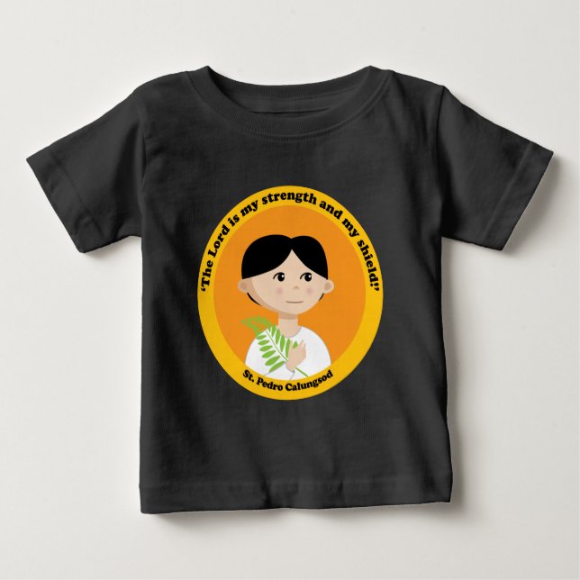 Camiseta Para Bebê Rua Pedro Calungsod (Frente)