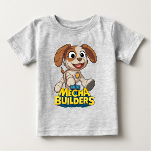Camiseta Para Bebê Rua Sésamo   Mecha Construtor Tango Em Ação