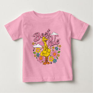 Camiseta Para Bebê Rua Sésamo   Melhores Pássaros Amarelos