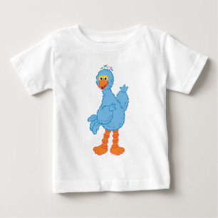 Camiseta Para Bebê Rua Sésamo Pino