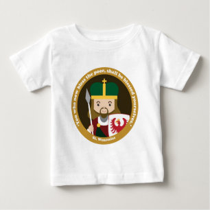 Camiseta Para Bebê Ruas. Wenceslas