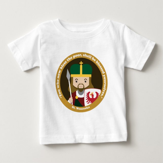 Camiseta Para Bebê Ruas. Wenceslas (Frente)