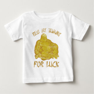 Camiseta Para Bebê RUB de Buddha minha barriga