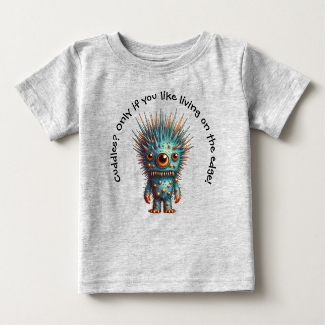 Camiseta Para Bebê Ruben: O Intocável (Frente)