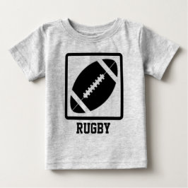 Camiseta Para Bebê Rugby