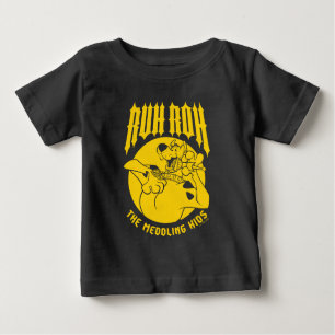 Camiseta Para Bebê Ruh Roh Scooby-Doo Ícone De Crianças Meditantes