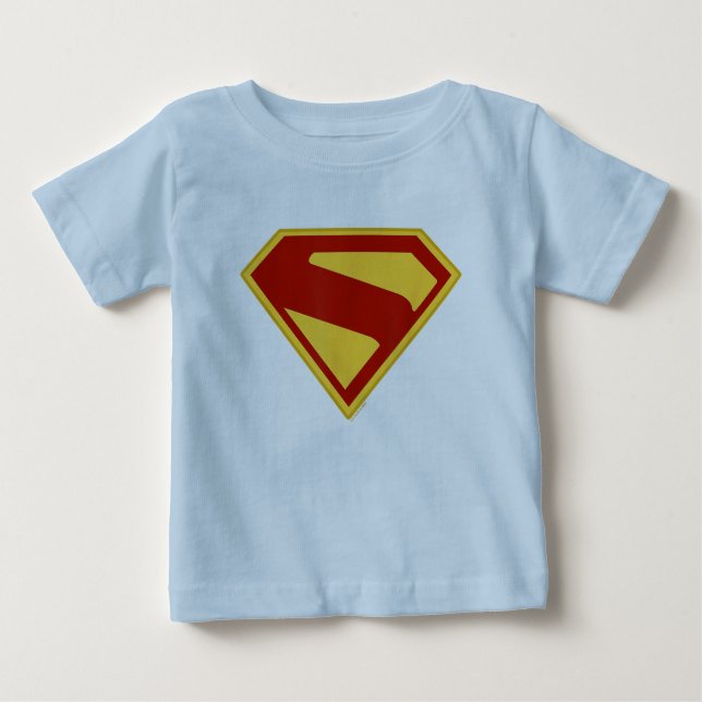Camiseta Para Bebê S-Shield T-Shirt SUPERMAN (2025 Movie) (Frente)