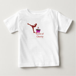 Camiseta Para Bebê Sabor de Cereja