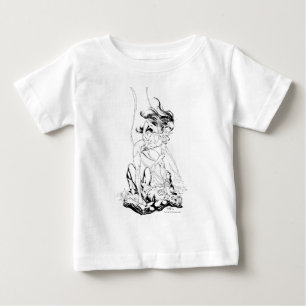 Camiseta Para Bebê Safira verde da lanterna e de estrela