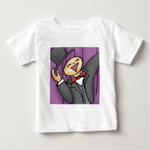 Camiseta Para Bebê Saia e Cante! (Quadrado, Sem palavras)
