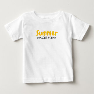 Camiseta Para Bebê “Sal no ar, areia no meu cabelo.