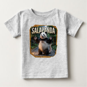 Camiseta Para Bebê Salapanda Fotográfica Combo Criatura Engraçada