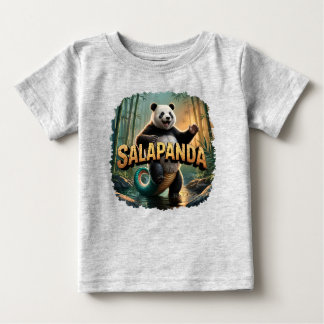 Camiseta Para Bebê Salapanda Ilustração Combo Criatura Funny