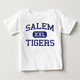 Camiseta Para Bebê Salem - tigres - júnior - Salem Missouri