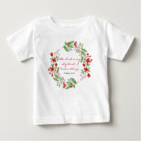 Salmo 23 : 1 - Verso da Bíblia - Topo do bebê