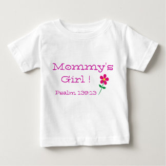 Camiseta Para Bebê Salmo de mamãe 139:19 Coleção Bebê