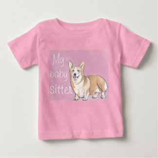 Camiseta Para Bebê Saltador de arte vermelha Pembroke Welsh Corgi 24 